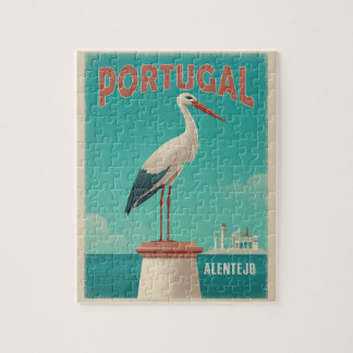 Puzzle Vintage Alentejo Portugal Travel