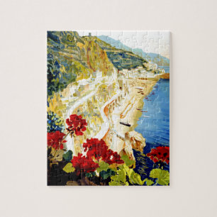 Puzzle Vintage Amalfi Italie Europe Travel