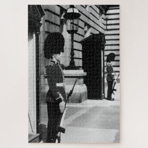 Puzzle Vintage Angleterre London sentry à Buckingham