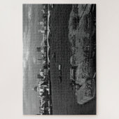 Puzzle Vintage Angleterre Londres Thames river skyline ci (Vertical)