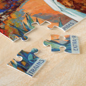 Puzzle Vintage Antibes Côte d'Azur (Côté)