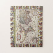 Puzzle Vintage Antique Vieux Monde Design (Vertical)
