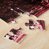 Puzzle Vintage Austria Vienna Rathaus town hall (Côté)