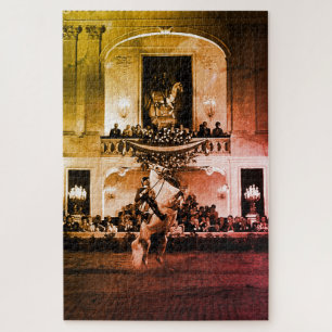 Puzzle Vintage Autriche Vienne Courbette espagnole