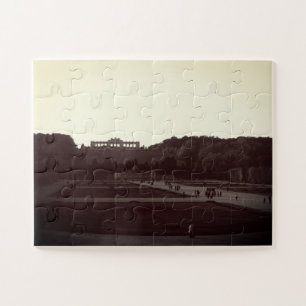 Puzzle Vintage Autriche Vienne Jardins Schonbrunn 1970
