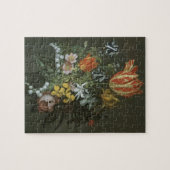 Puzzle Vintage Baroque, Floral Fleurs de Vase (Horizontal)