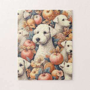Puzzle Vintage Bedlington Terrier sans fil