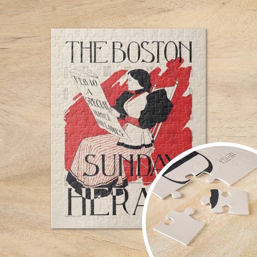 Puzzle Vintage Boston Sunday Herald Women's Edition