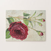 Puzzle Vintage Botanique Comte de Falloux Rose (Horizontal)