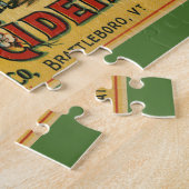 Puzzle Vintage Brattleboro Jelly Cider bouilli Vermont (Côté)