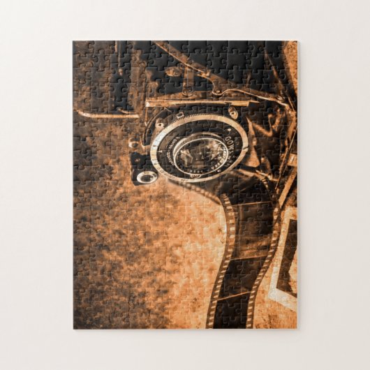 Puzzle vintage Caméra (Vertical)