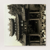 Puzzle Vintage China Canton Foshan ancestral temple (Vertical)