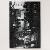 Puzzle Vintage Chine Yangshuo marché (Vertical)
