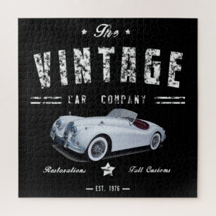 Puzzle Vintage Classic Car Company