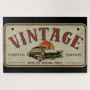 Puzzle Vintage Classic Car Limited Edition Pièces d'origi