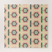 Puzzle Vintage classique : Floral Design sans joint (Horizontal)