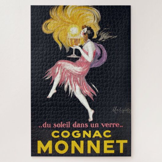 Puzzle Vintage Cognac Monnet Poster (Vertical)