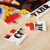 Puzzle Vintage Côte d'Azur (Côté)