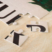 Puzzle Vintage Côte D'Azur Beach Illustration Art (Côté)