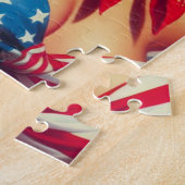 Puzzle Vintage Cowboy et Pin Up (Côté)