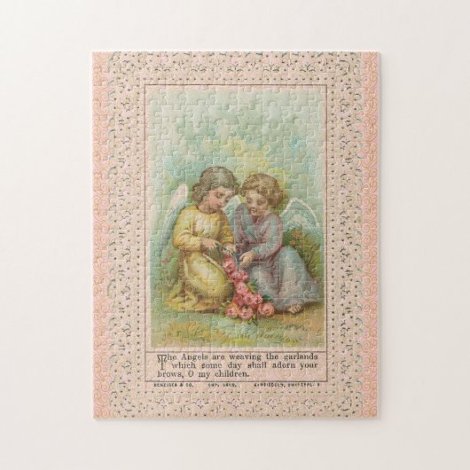 Puzzle vintage d'anges (Vertical)