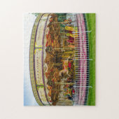 Puzzle vintage de carrousel (Vertical)