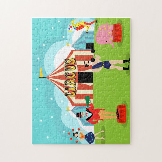 Puzzle vintage de cirque (Vertical)
