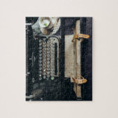 Puzzle vintage de machine à écrire (Vertical)