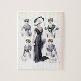 Puzzle vintage de mode de dames