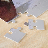 Puzzle vintage de vase à marguerite (Côté)