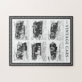 Puzzle vintage de voitures (Horizontal)