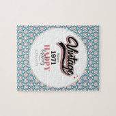 Puzzle Vintage depuis - 1971 (Horizontal)