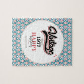 Puzzle Vintage depuis - 1977 (Horizontal)