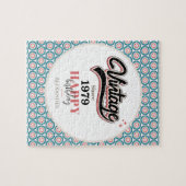 Puzzle Vintage depuis - 1979 (Horizontal)