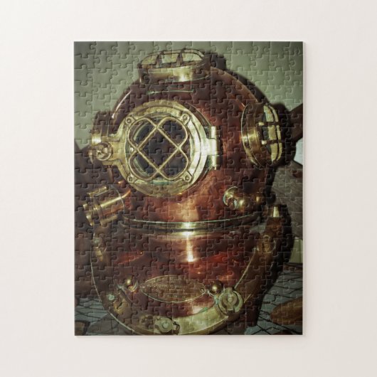 Puzzle Vintage Diving Helmet (Vertical)
