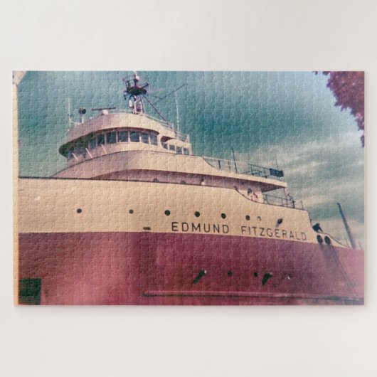Puzzle Vintage Edmund Fitzgerald Photo (Horizontal)
