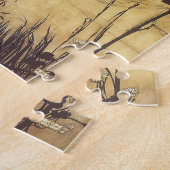 Puzzle Vintage Fairy Tale, Fairy's Tightrope par Rackham (Côté)