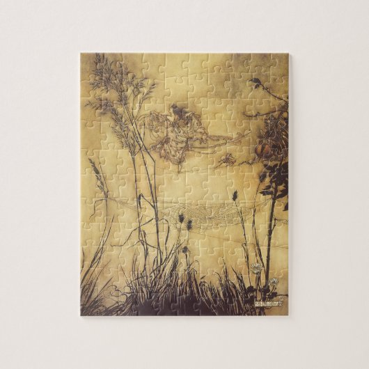 Puzzle Vintage Fairy Tale, Fairy's Tightrope par Rackham (Vertical)