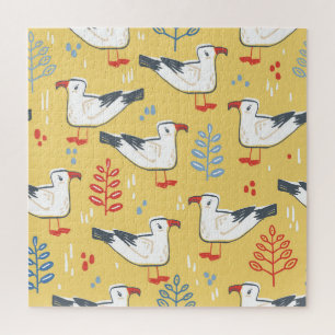 Puzzle Vintage Feuilles  Motif naturel