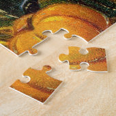 Puzzle Vintage fille d'Halloween avec Citrouilles (Côté)