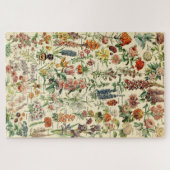 Puzzle Vintage Flowers Floral Botanical Chart (Horizontal)