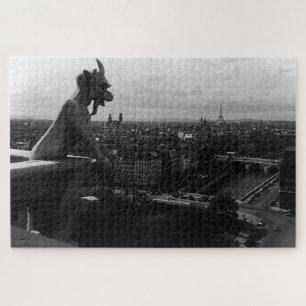 Puzzle Vintage France Paris Notre Dame