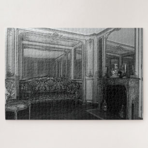 Puzzle Vintage France Versailles palais de la chambre de