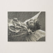 Puzzle Vintage Girl Angel (Horizontal)