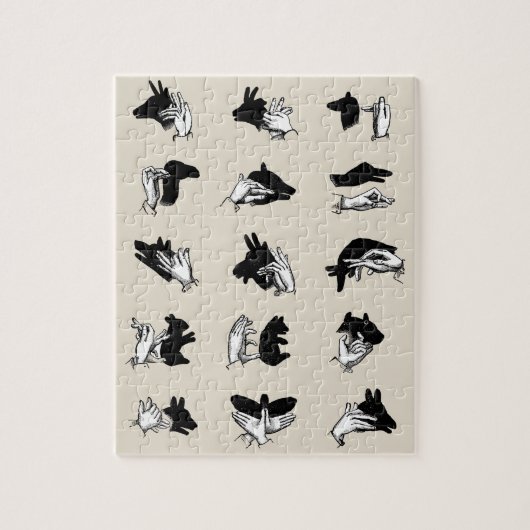 Puzzle Vintage Hand (Vertical)