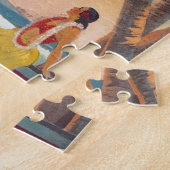 Puzzle Vintage Hawaii Travel Art Illustration (Côté)