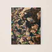 Puzzle Vintage Hollywood thème Fancy Party avec ballons (Vertical)