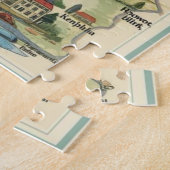 Puzzle Vintage Illustrated California Parks Map Art (Côté)