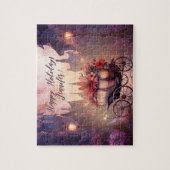 Puzzle Vintage Imaginaire Fée Gothique Paysage médiéval (Vertical)