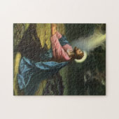 Puzzle Vintage Jésus Christ prier, Jardin de Gethsémani (Horizontal)